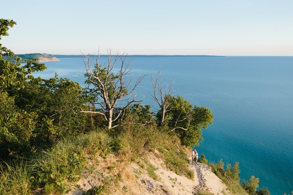 Sleeping Bear Dunes National Park Engagement Photography by northern Michigan Wedding Photographer Mae Stier -028.jpg