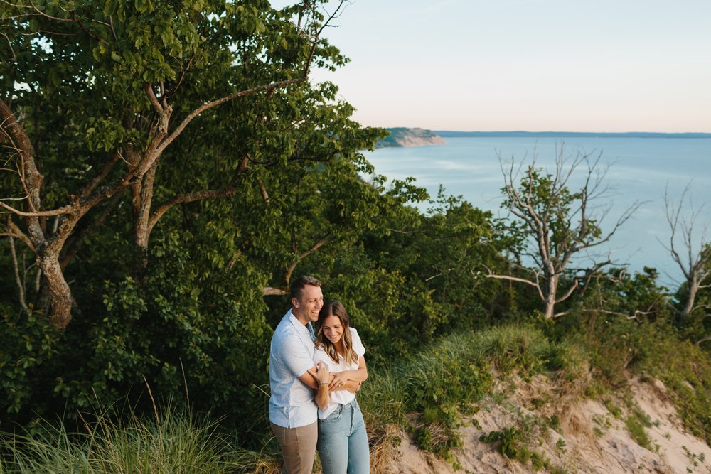 Sleeping Bear Dunes National Park Engagement Photography by northern Michigan Wedding Photographer Mae Stier -031.jpg