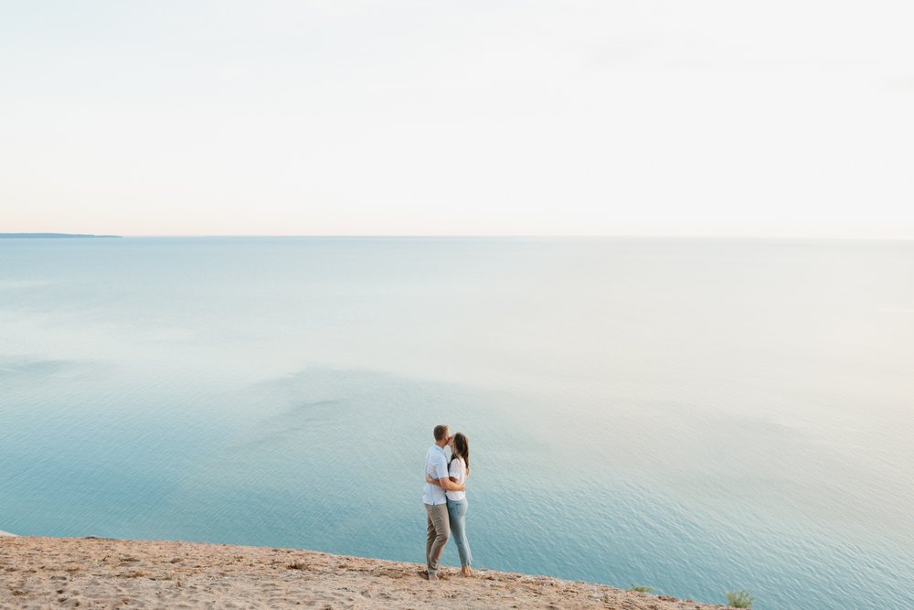 Sleeping Bear Dunes National Park Engagement Photography by northern Michigan Wedding Photographer Mae Stier -037.jpg