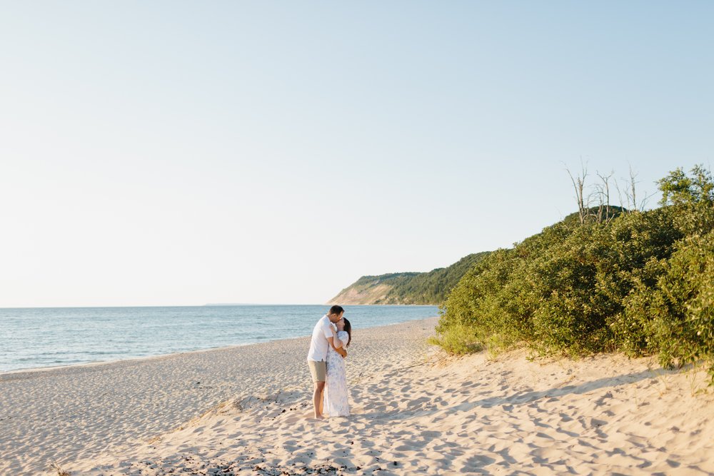 Sleeping Bear Dunes Engagement and Wedding Photographer Mae Stier Northern Michigan Portrait Photography Lake Michigan-015.jpg