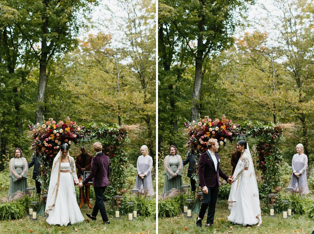 Northern Michigan Wedding Photographer Mae Stier Fall Wedding at Nature Maple City Photography-041.jpg