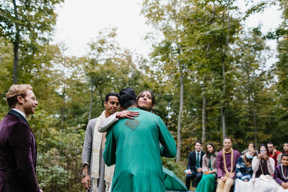 Northern Michigan Wedding Photographer Mae Stier Fall Wedding at Nature Maple City Photography-115.jpg