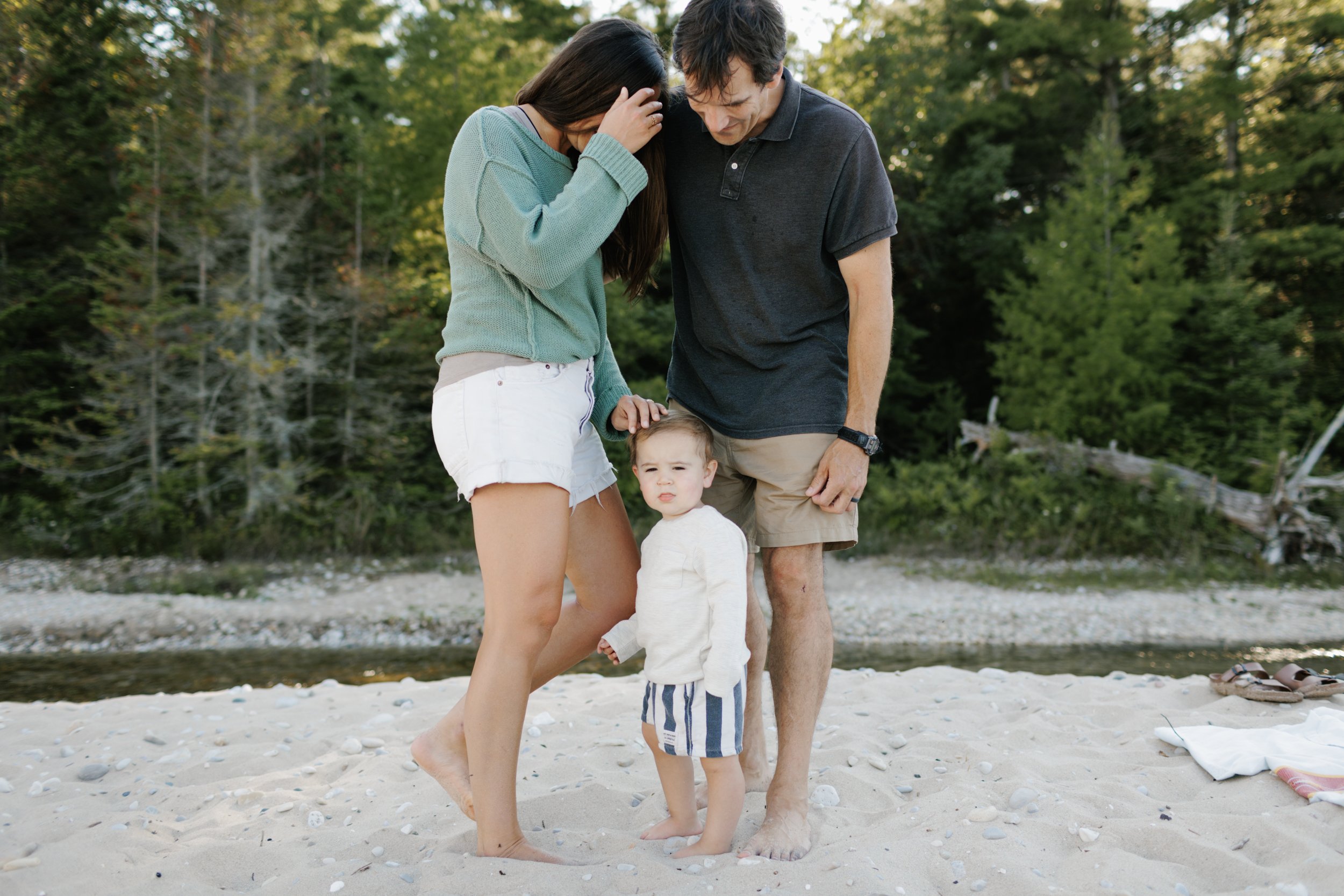 Lake Michigan Family Portrait Photographer Mae Stier Empire Michigan Photography-004.jpg