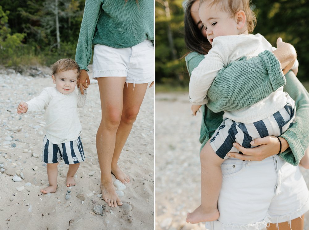 Lake Michigan Family Portrait Photographer Mae Stier Empire Michigan Photography-028.jpg