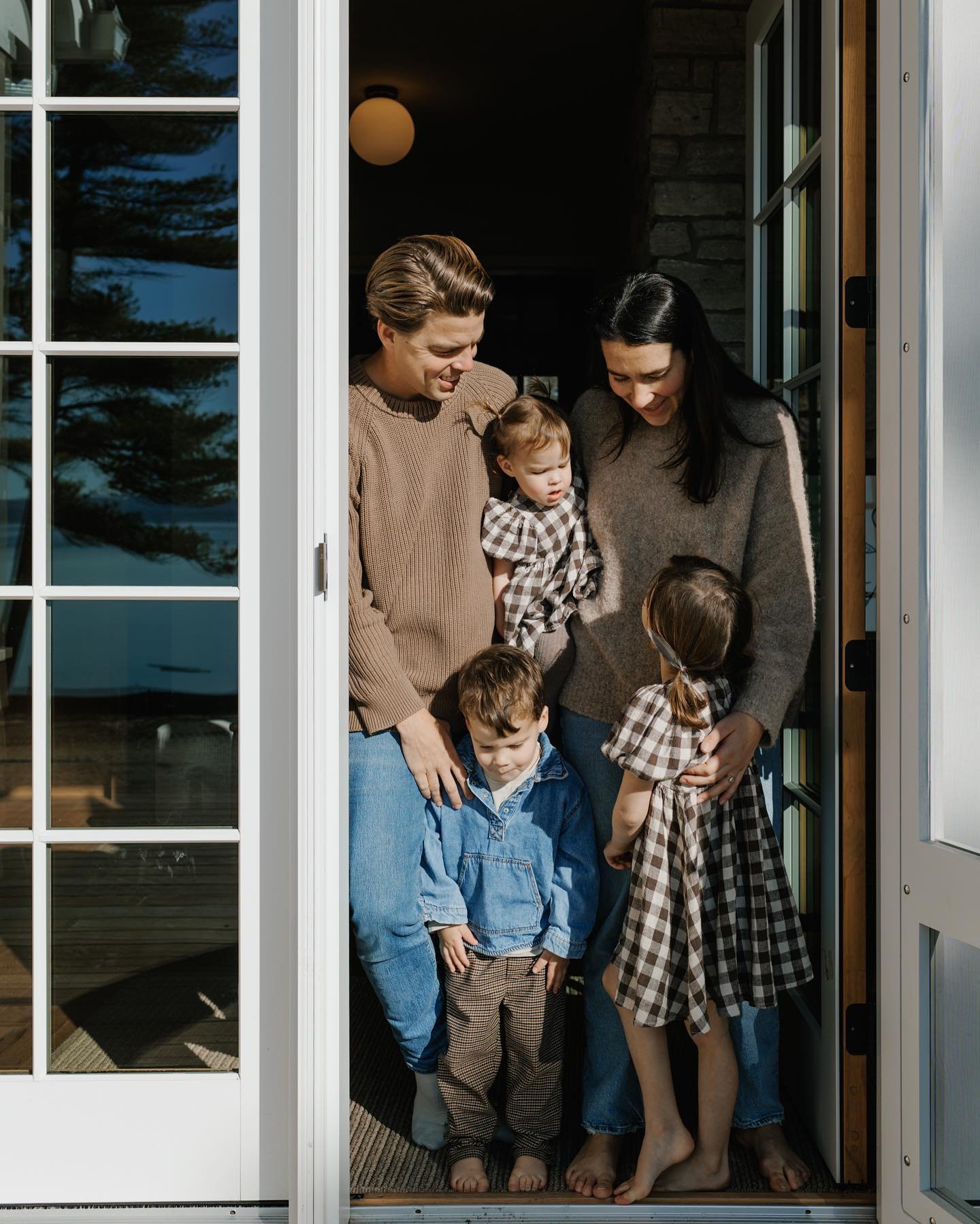 What an absolute joy to photograph this sweet family in their new home. I have photographed L&amp;D throughout many stages of their life together, beginning with their engagement photos in Brooklyn, and it feels so special to have had the opportunity