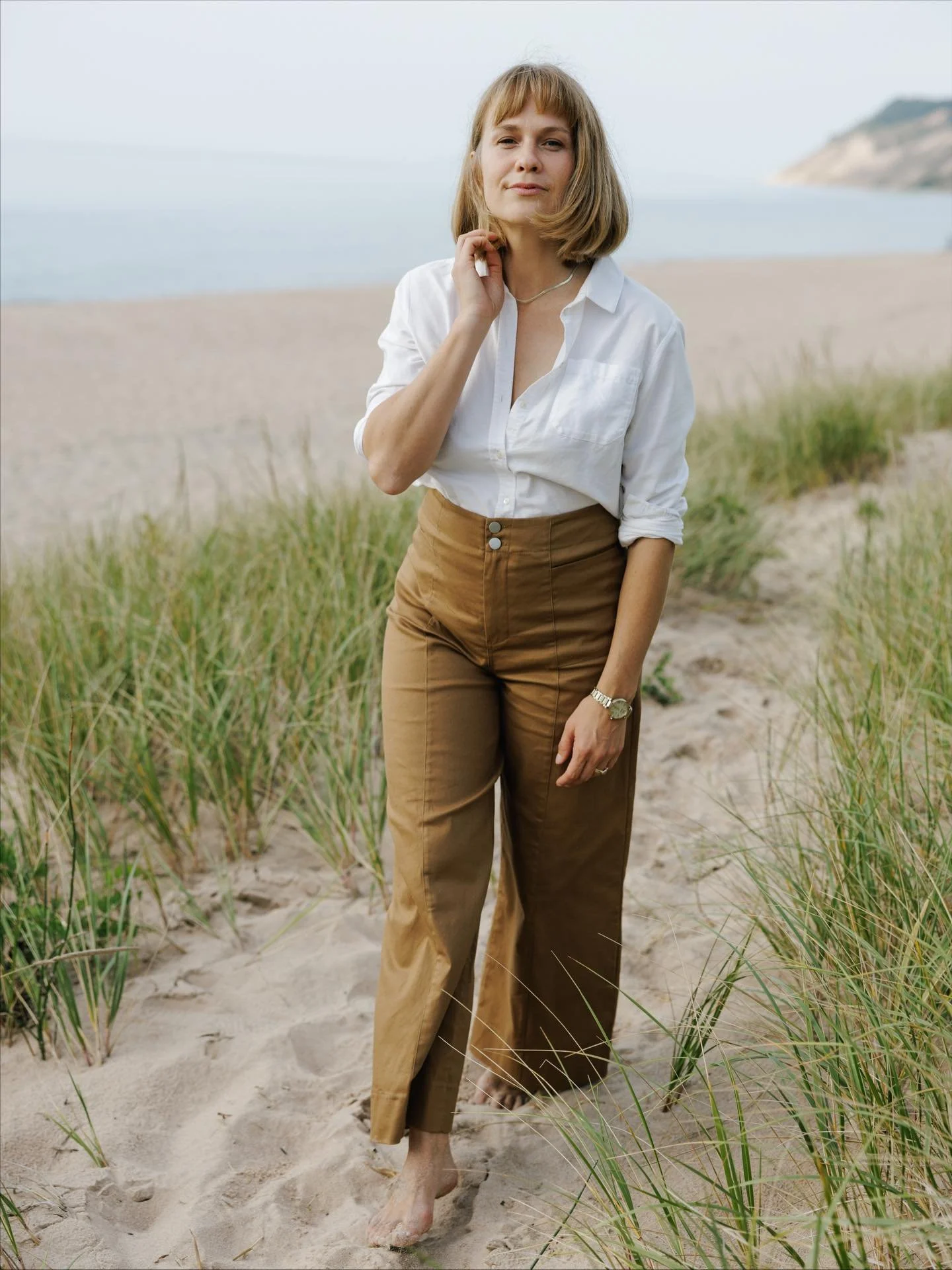 Hi 👋🏼 it&rsquo;s me, Mae, at my favorite place: Lake Michigan&rsquo;s shoreline (swipe to see the joy she brings me). I thought it was time to show my face and give a little introduction.

I live in northern Michigan near the Sleeping Bear Dunes, a