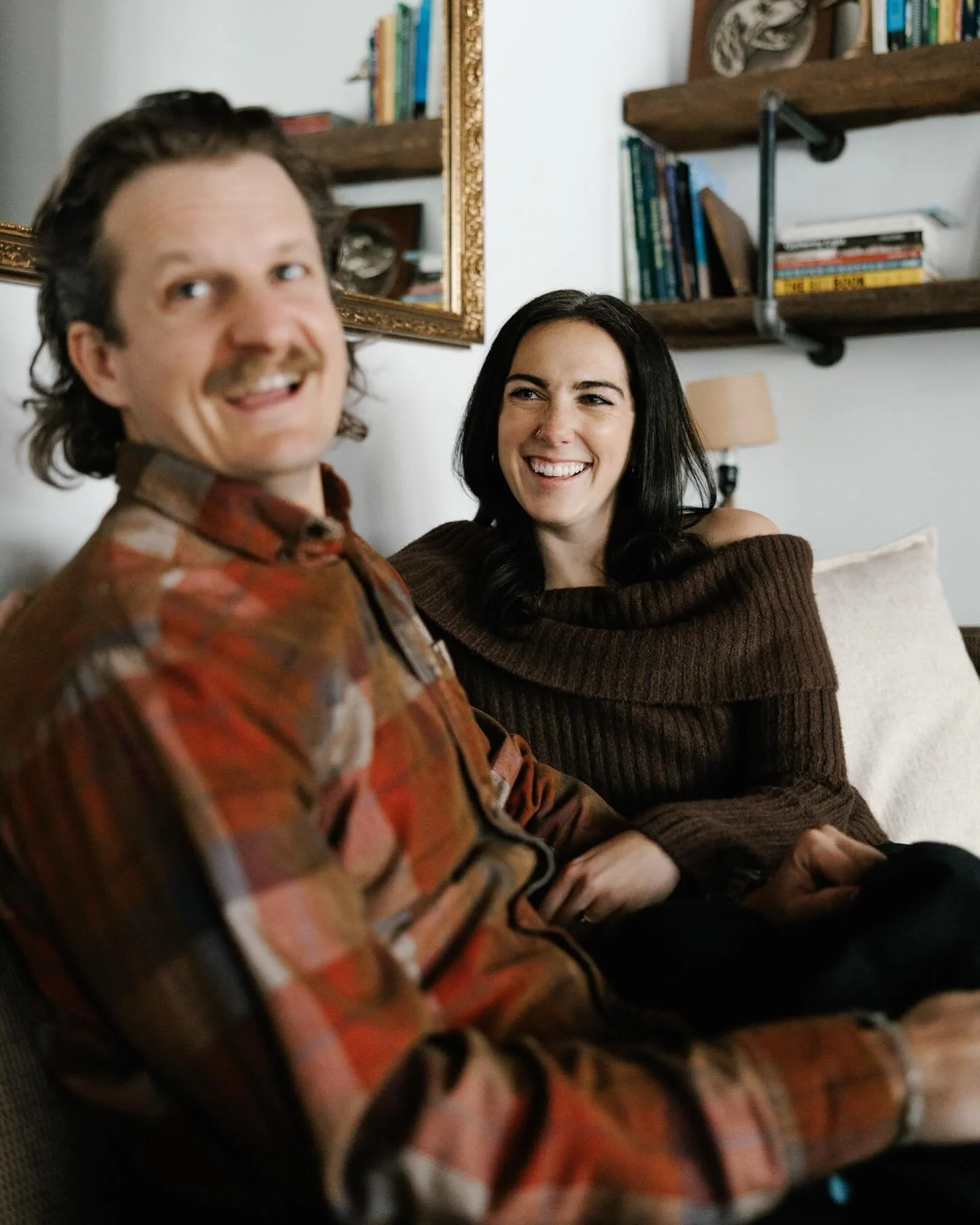A winter afternoon at the wonderful @leelanau_northfarm and Lake Michigan with H&amp;J. Our time together was full of laughter and ease. Before we left the farm, they asked if I wanted to meet the cows. Yes, yes I did. 😍 Can&rsquo;t wait to be back 