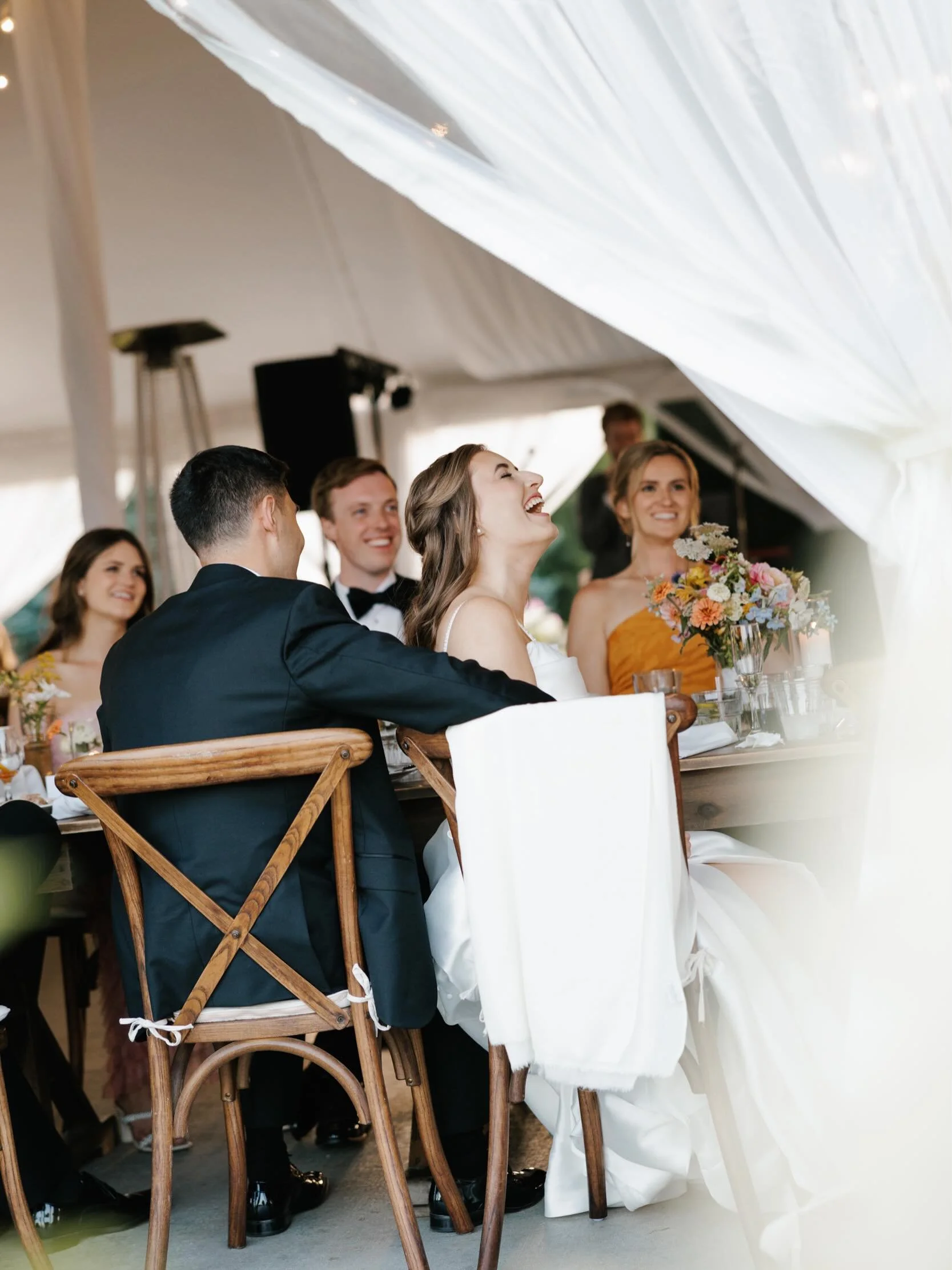 A few favorite toast moments from S&amp;P&rsquo;s wedding last summer at @bayviewweddings. So excited to kick off the 2026 wedding season this weekend at Bay View! Here&rsquo;s to a season full of attention, presence, and connection. 🥂 

Venue: @bay