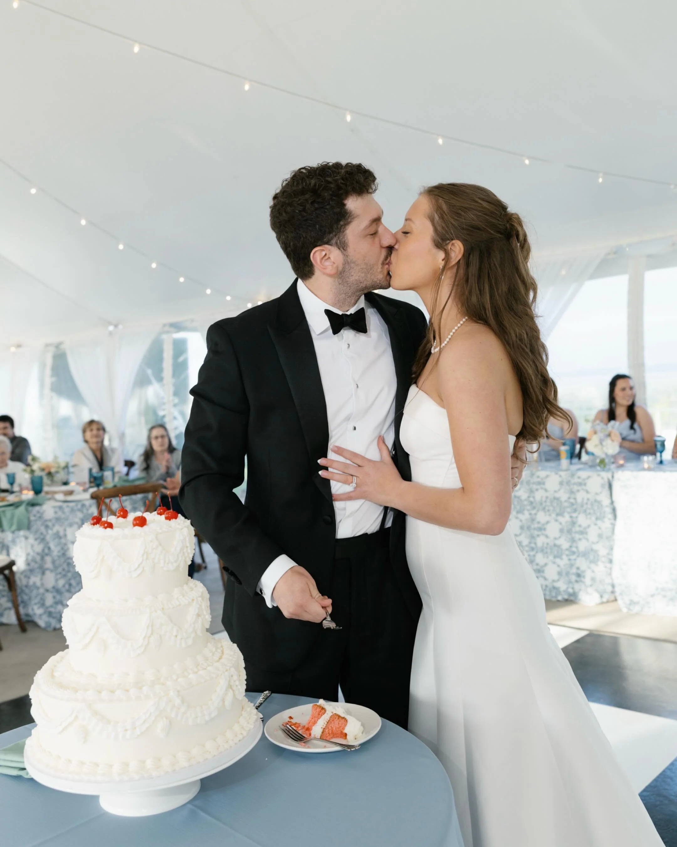 Kicked off the wedding season with M&amp;J last weekend, and what a gift it was to be in the realm of their love and joy. Springtime showed up just in time for them, with sunshine and blue skies all day, really highlighting the views at @bayviewweddi