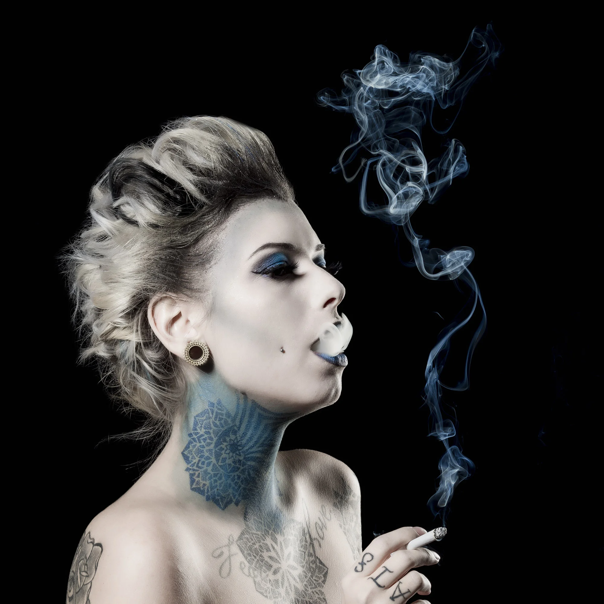 After we got the main images, we played with a little smoke.