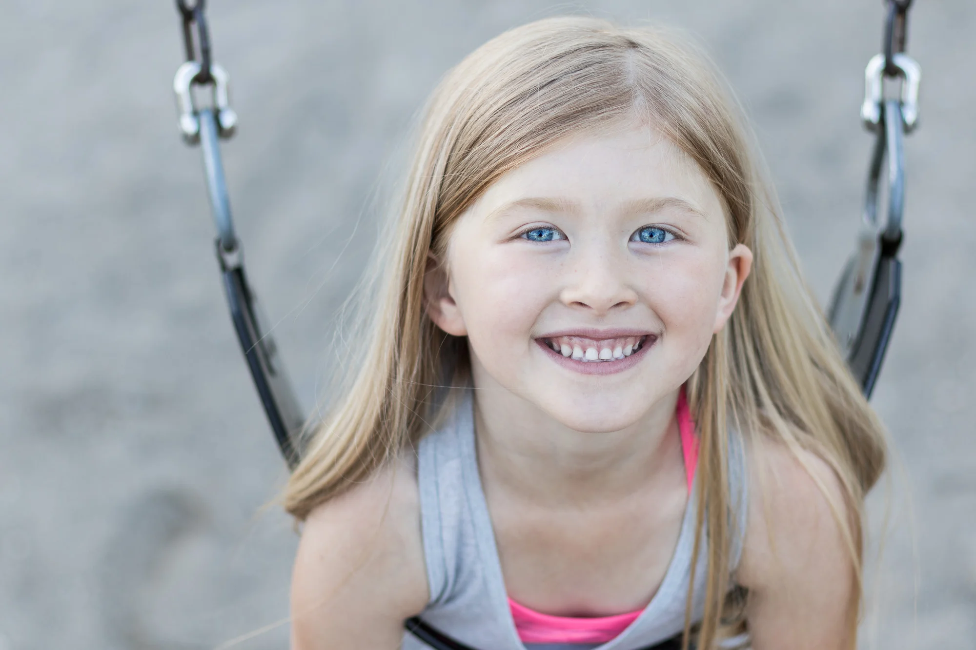 Playing at the park.