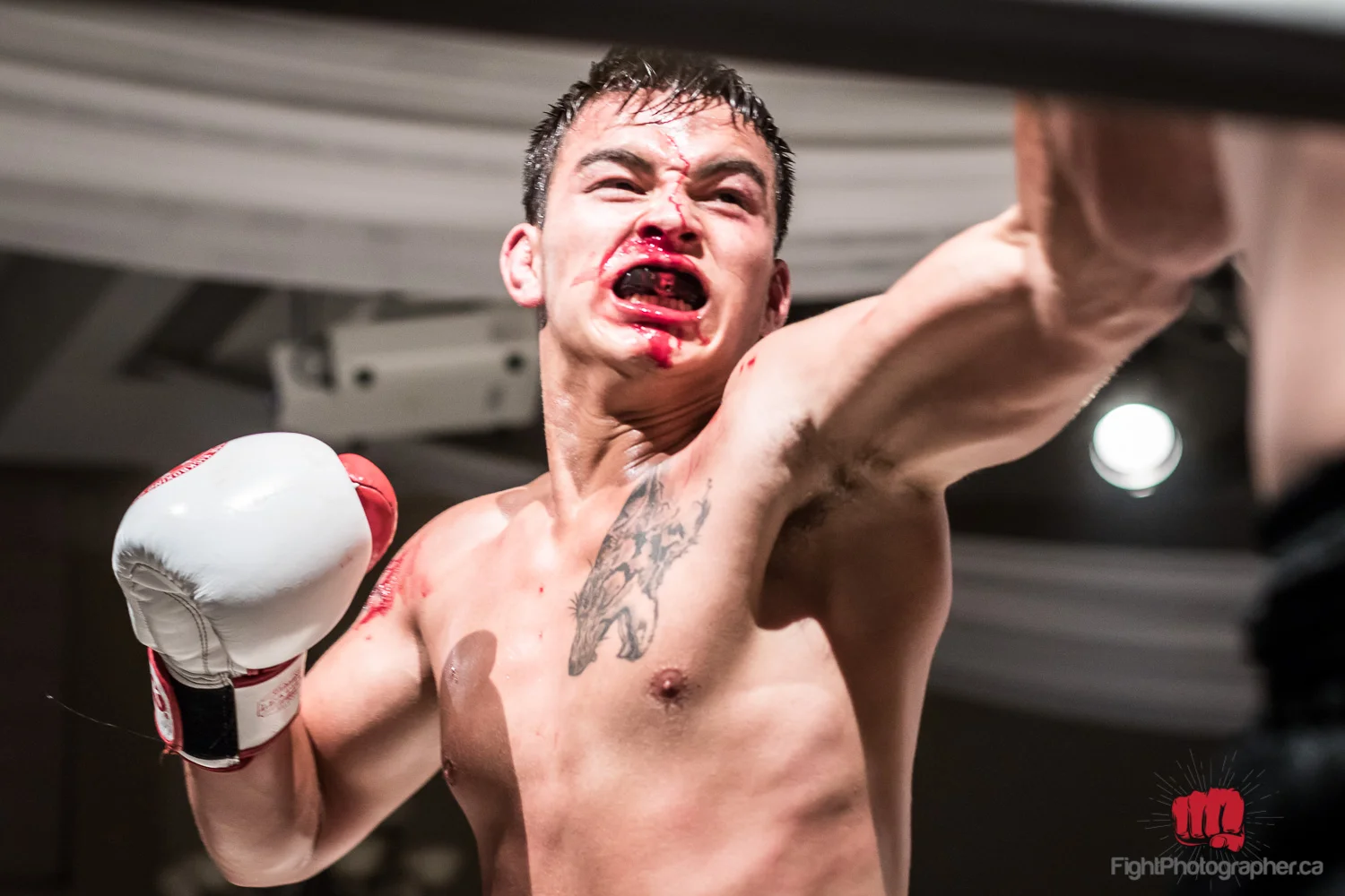 Cody taking the fight to his opponent
