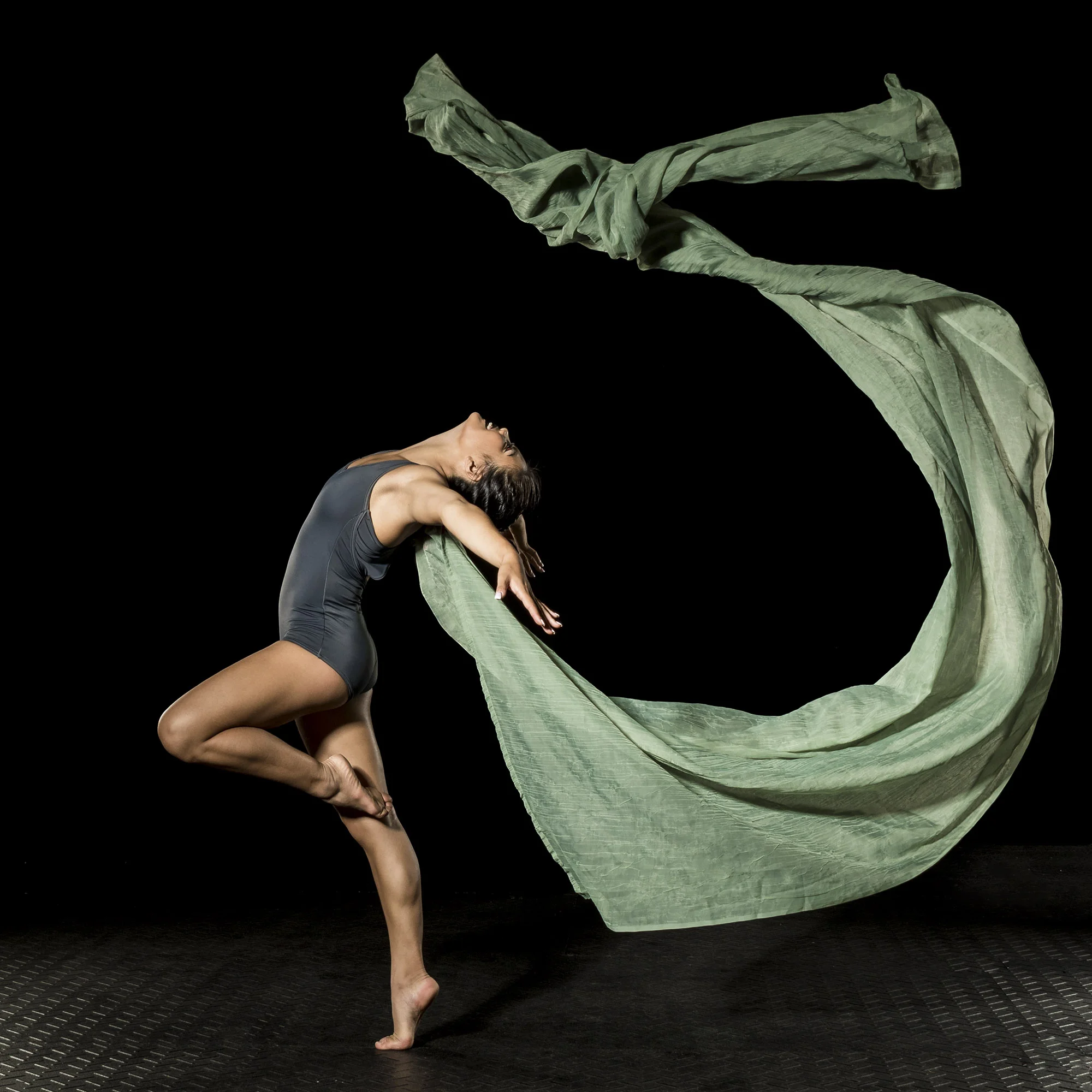 Dancing with fabric