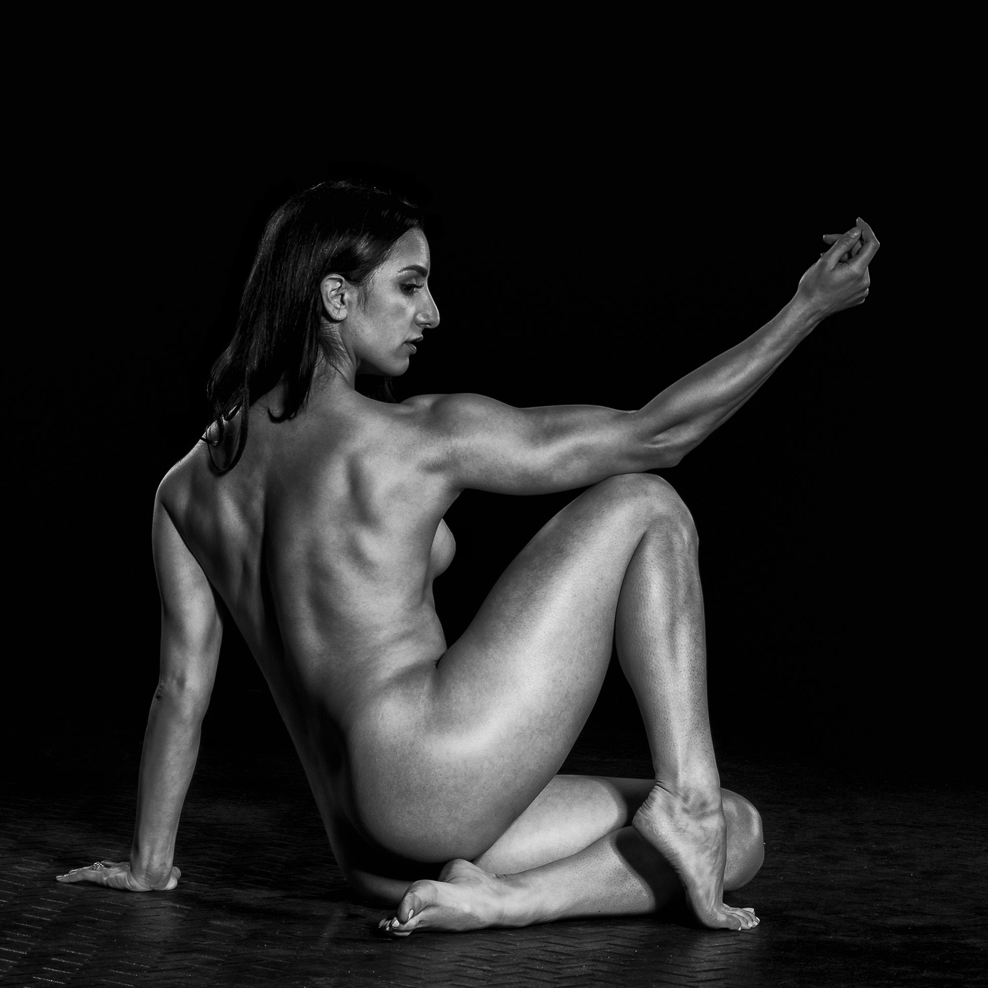 Athlete Female Nude. 