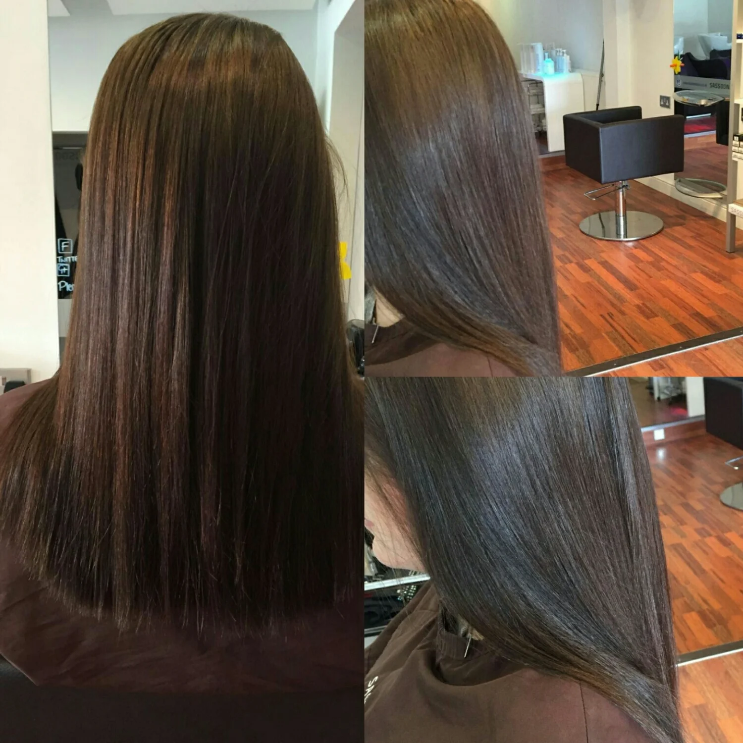 Emily Blow dry with illuminating oil