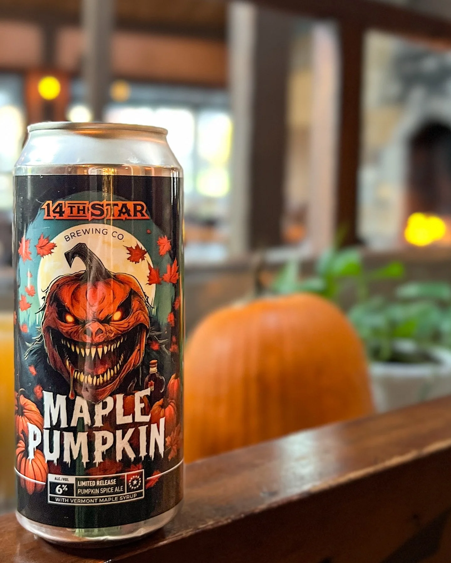 Now serving: 14th Star Maple Pumpkin 🍁🎃 #cheers