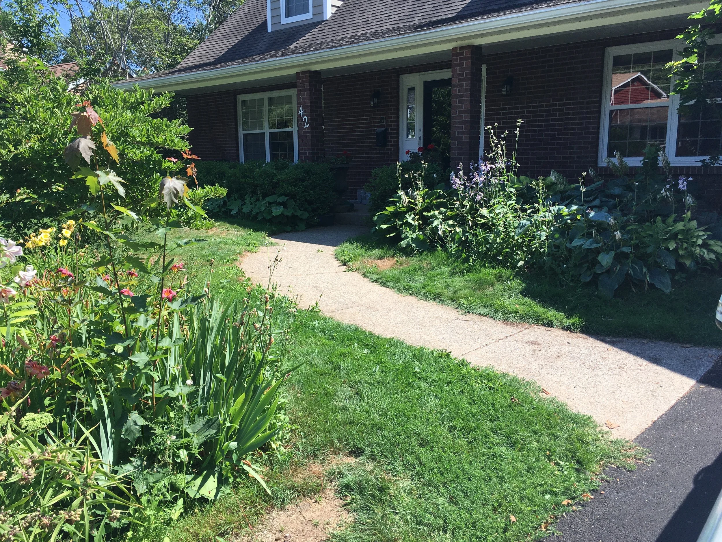Before - Front Garden