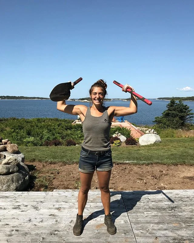 Oops! #LeaveItToJoscillyn 🤦&zwj;♀️💪
&bull;
&bull;
&bull;
&bull;
&bull;#thesheshed #thesheshedhalifax #joblove #loveyourgarden #gardenlandscapes #gardendesign #yourgardenourcanvas #sunsoutgunsout #garden #gardener #plantsofinstagram #halifax #girlsw