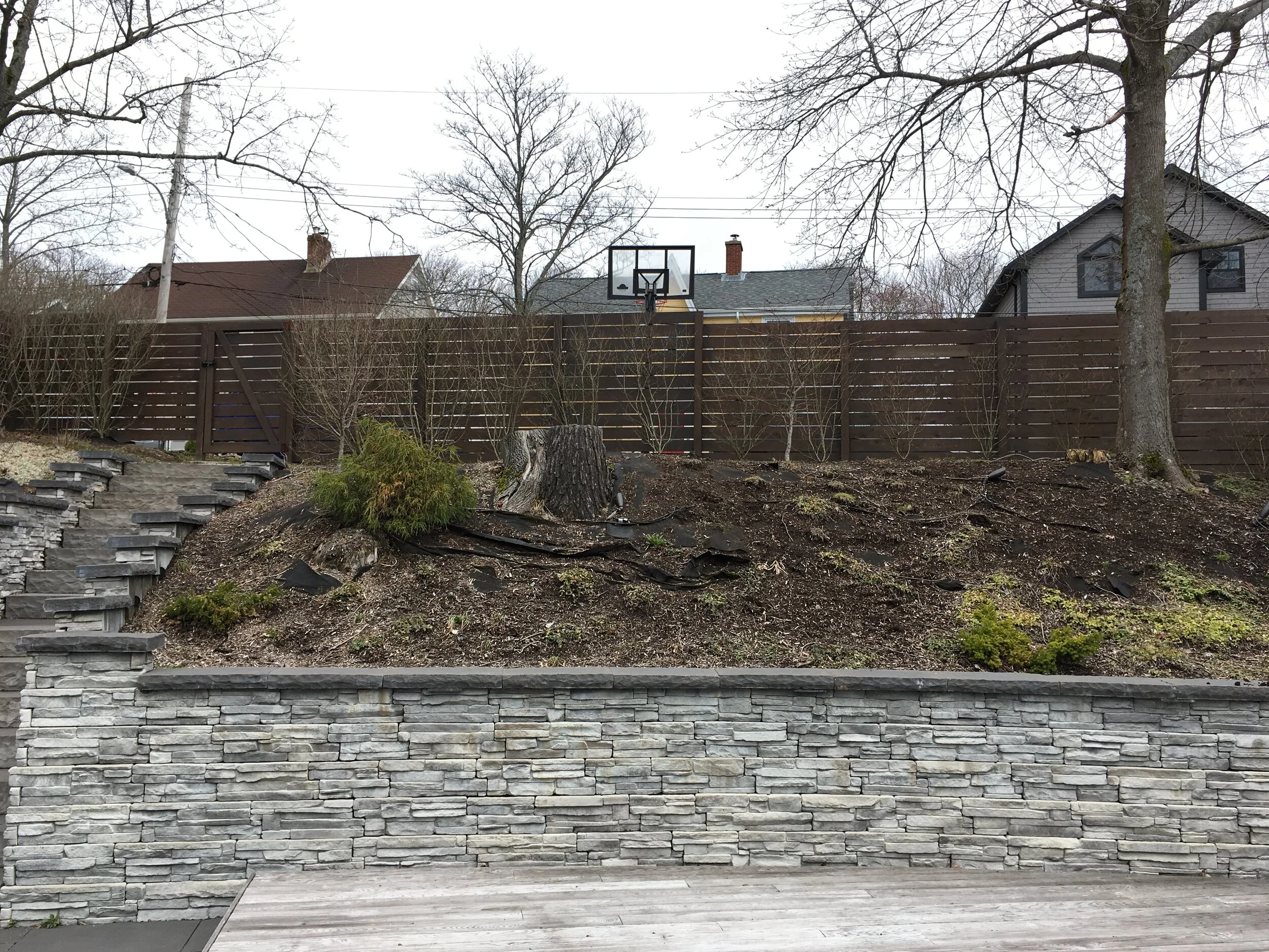 Right Garden - Before