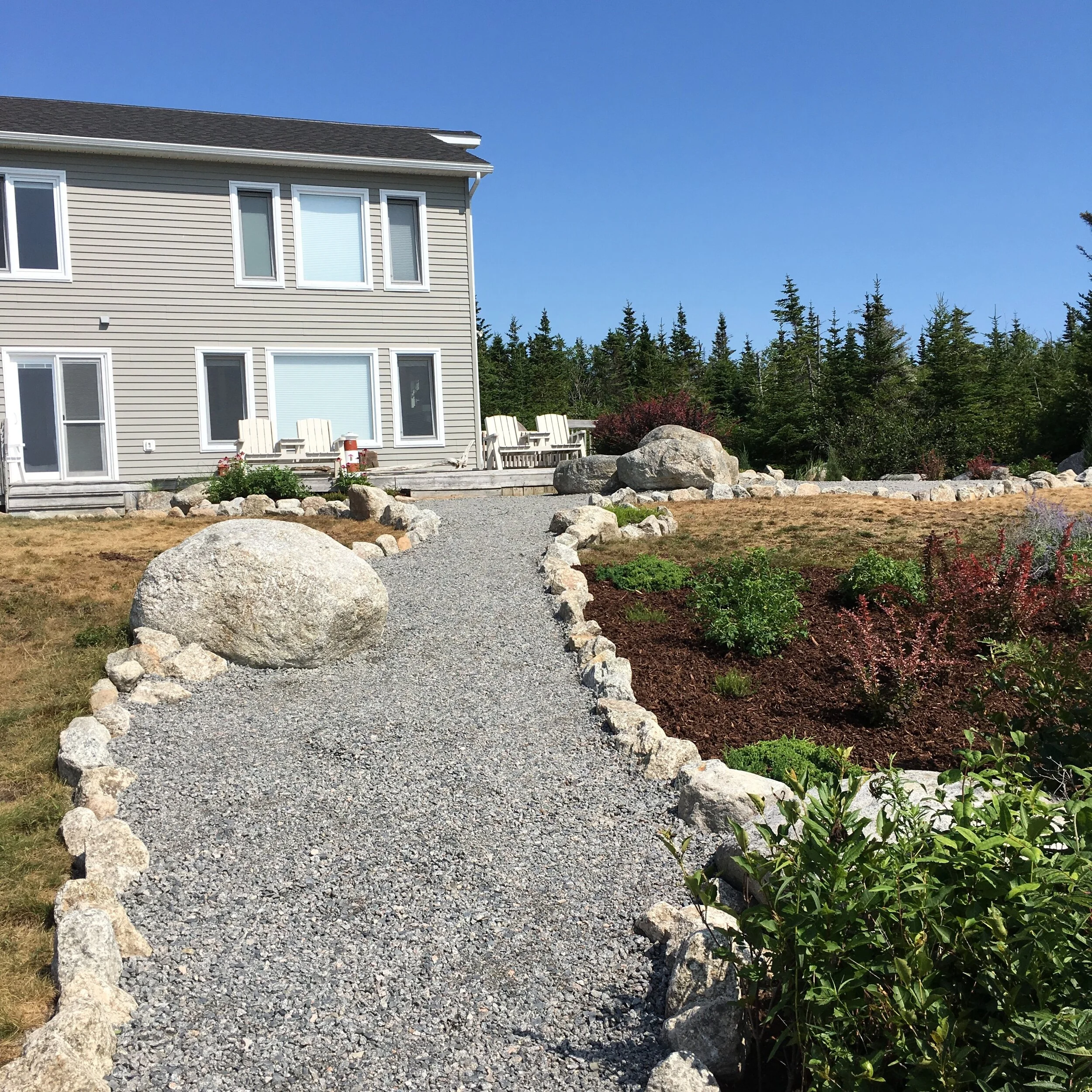 Waterfront Deck Access - Left Side