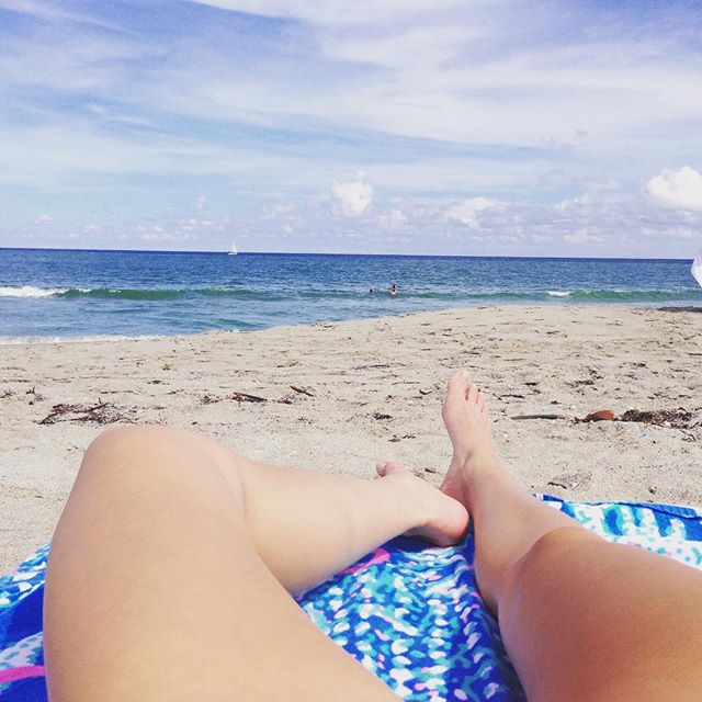 Obligatory bday selfie at the beach!! #relaxingbeforethestorm #birthdaycelebrations #westpalmbeach