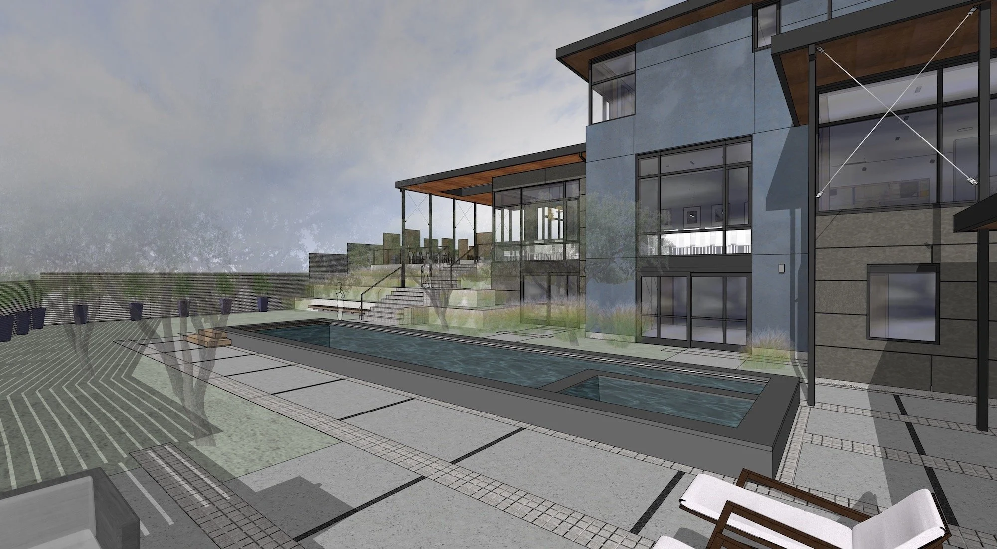 Larkspur residence