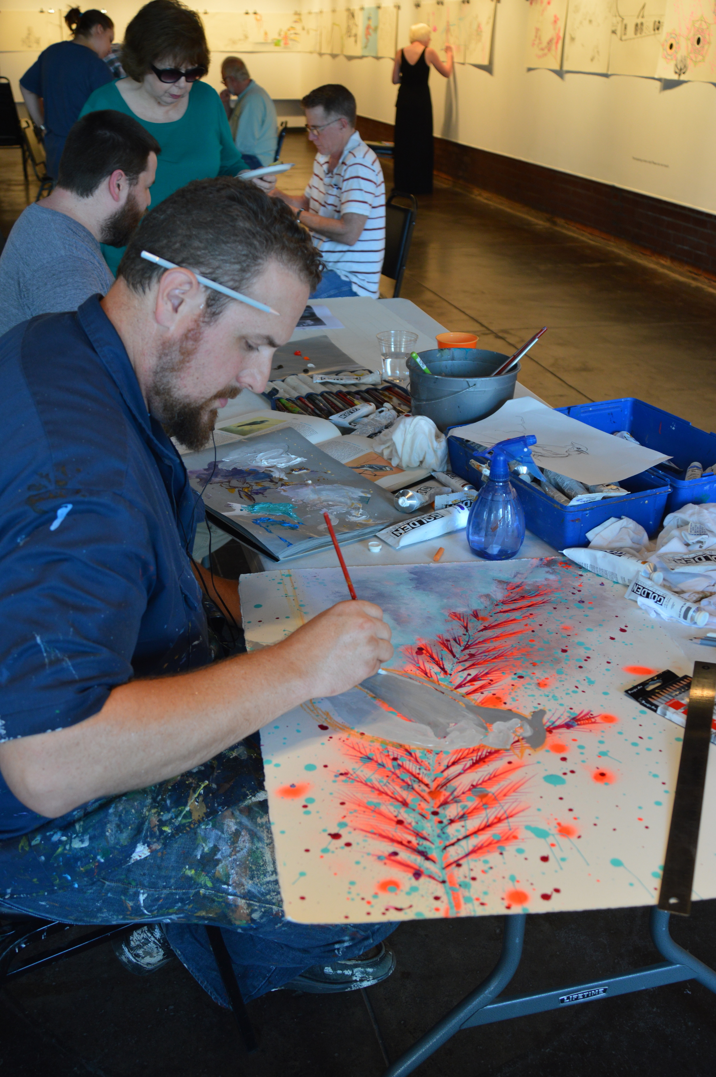  Artist work night 
