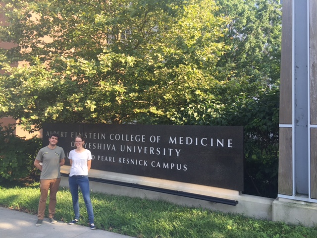 Dr. Elke Marsch and Dr. Julio Madrigal-Matute, August 2016