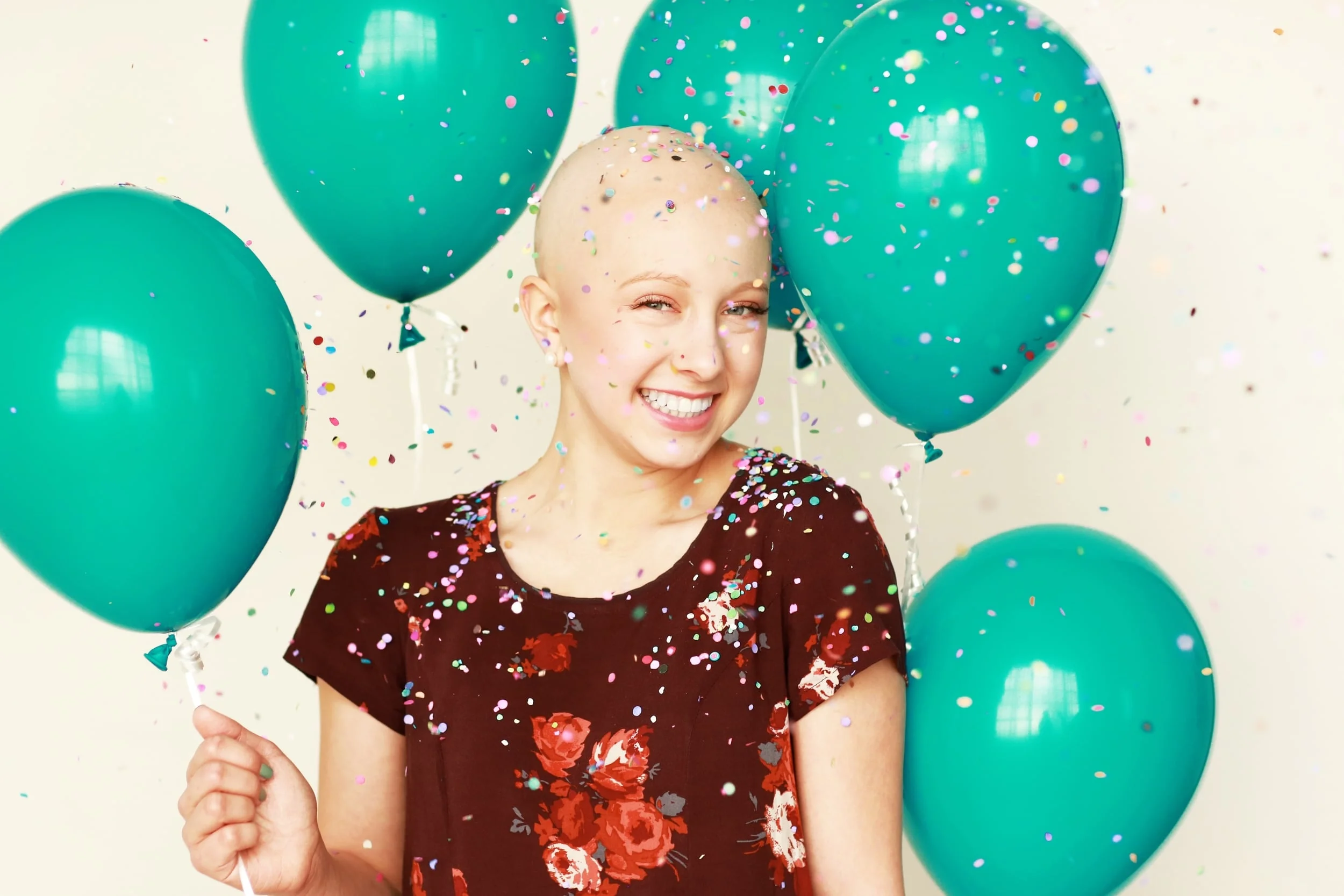 Be #LizStrong and play for or support our team! Here is Liz celebrating her last chemo!