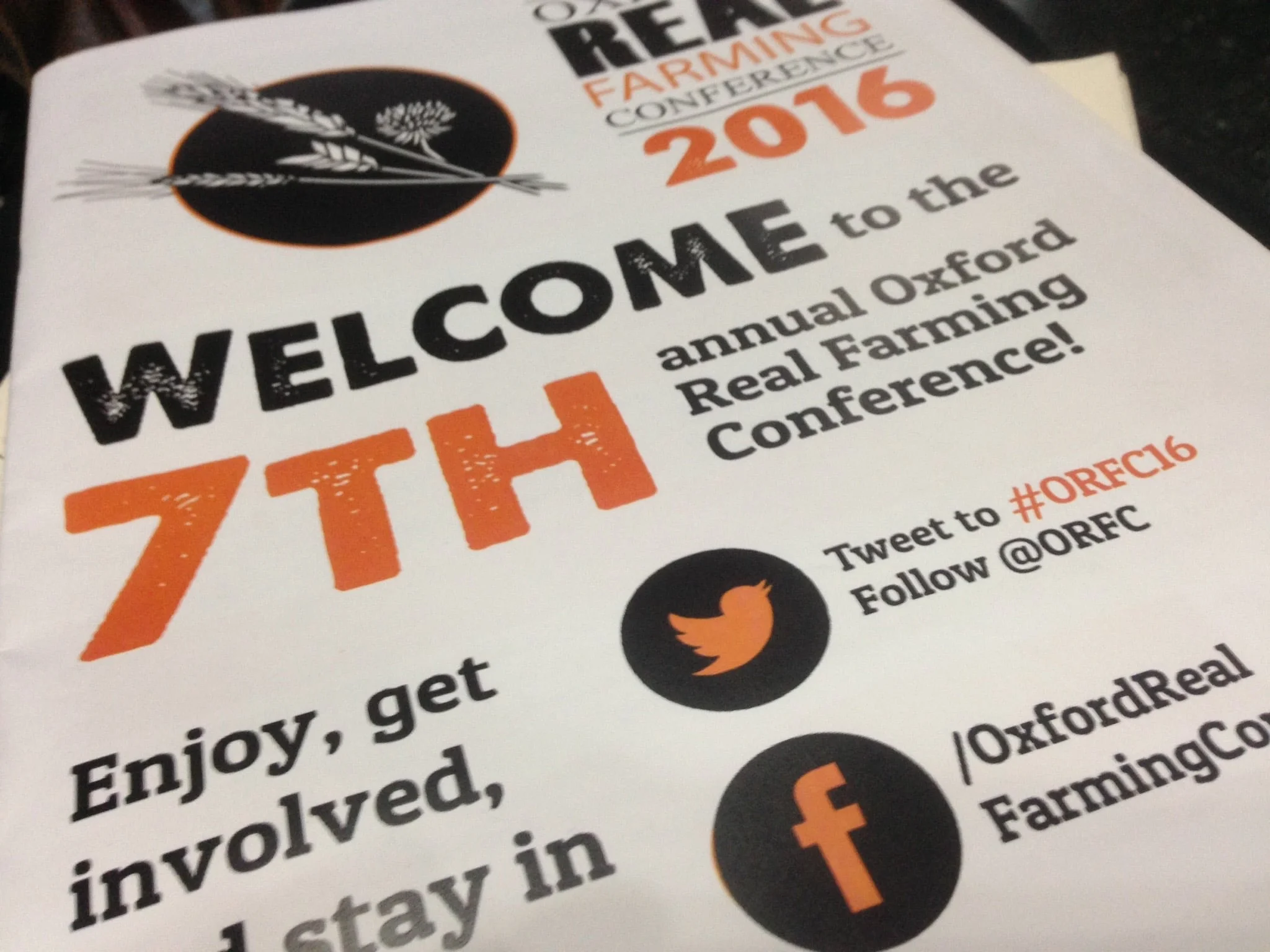 Why I went to the Oxford Real Farming Conference