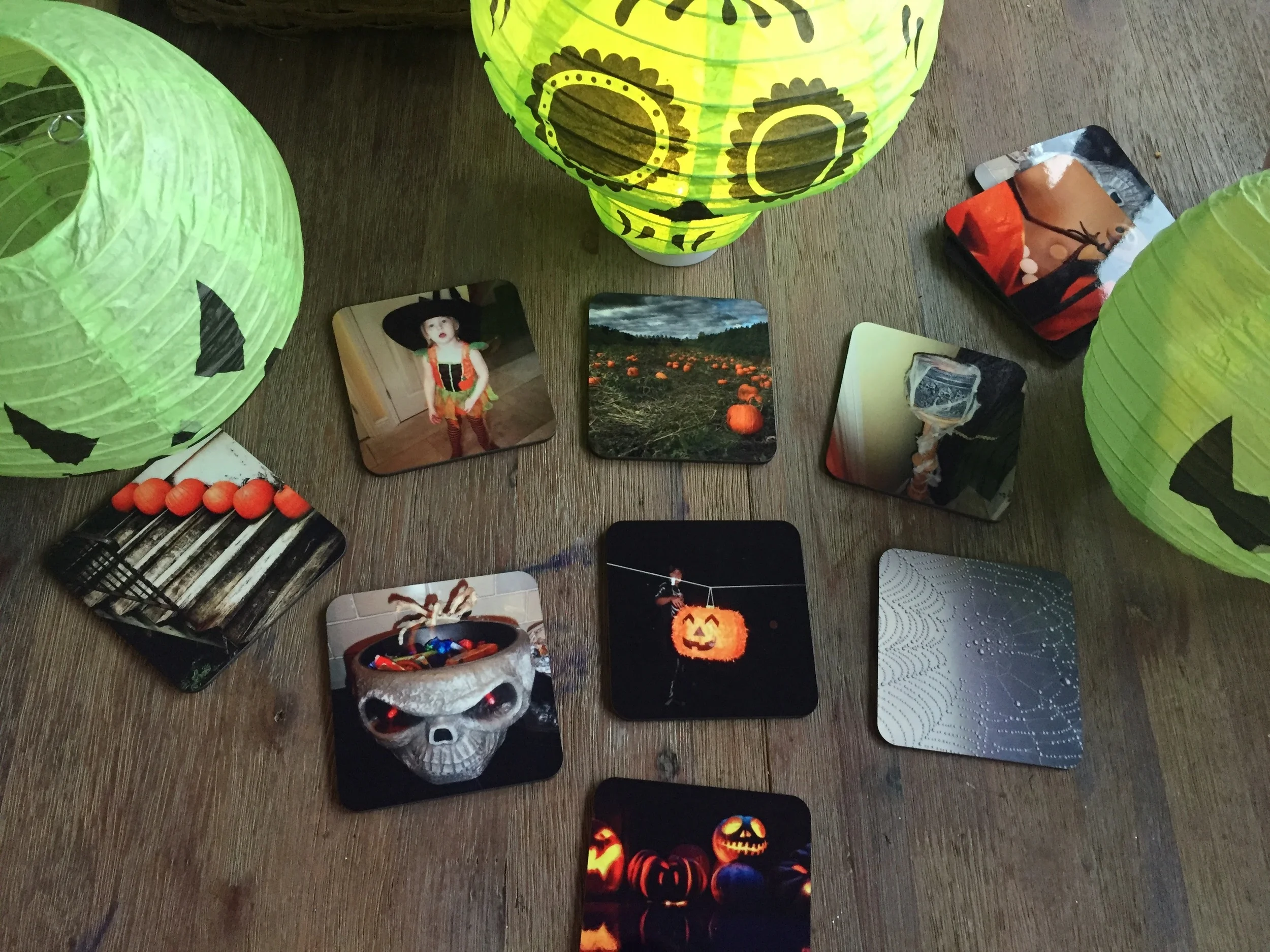 Halloween Fun with SnapFish - Coasters