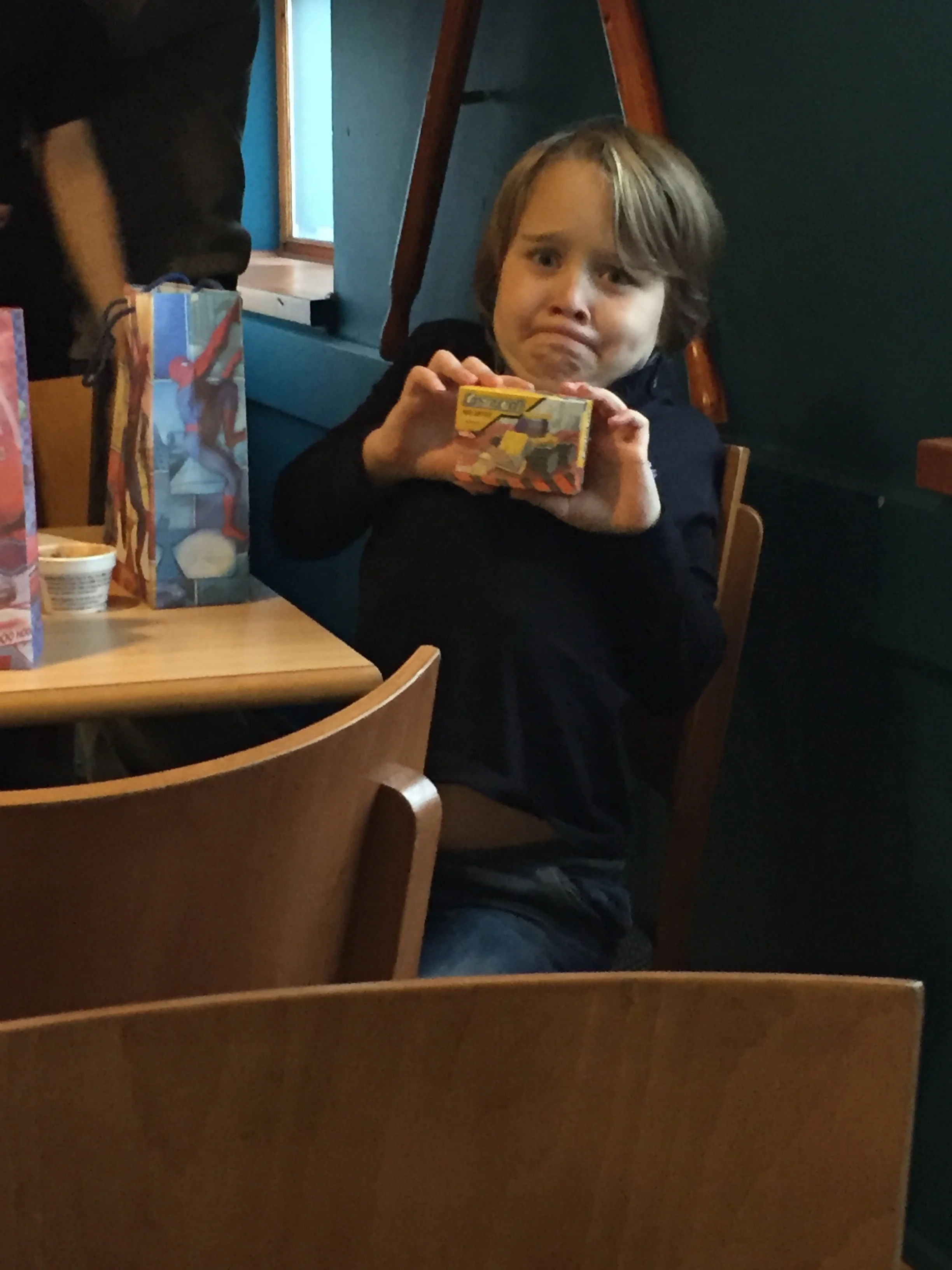 Jacob loves to pull a funny face when I am trying to take a photo of him.