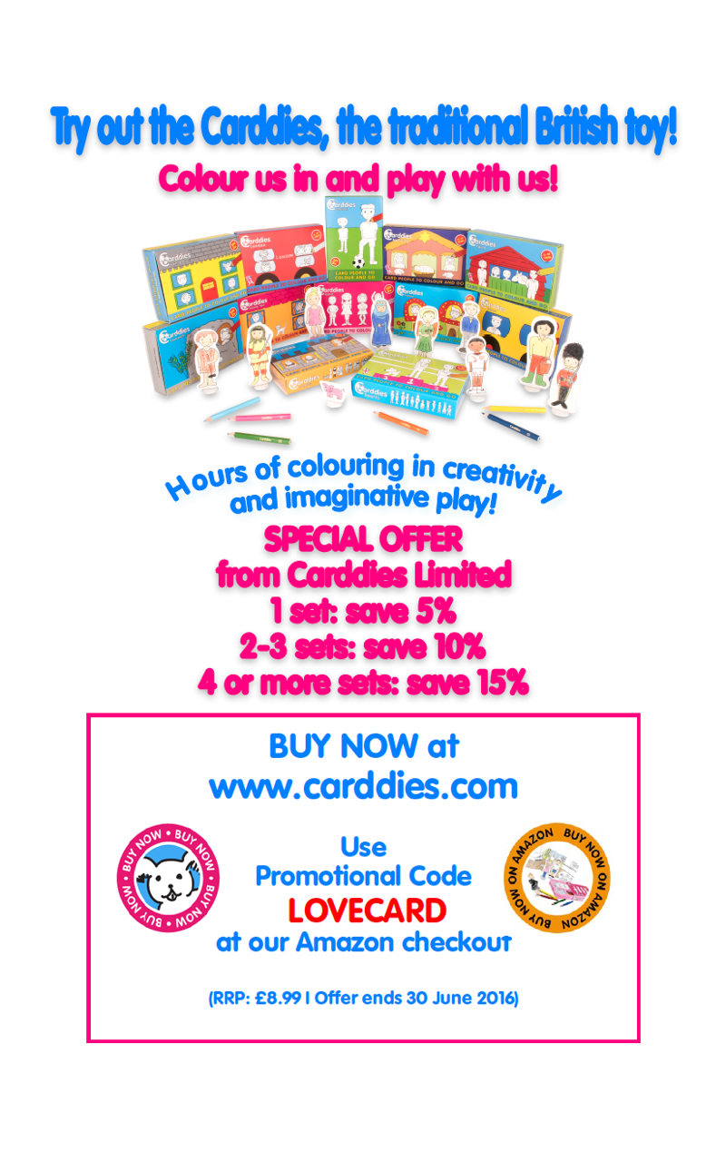 You can visit / follow Carddies on&nbsp;twitter&nbsp;|&nbsp;Facebook &nbsp;&nbsp;