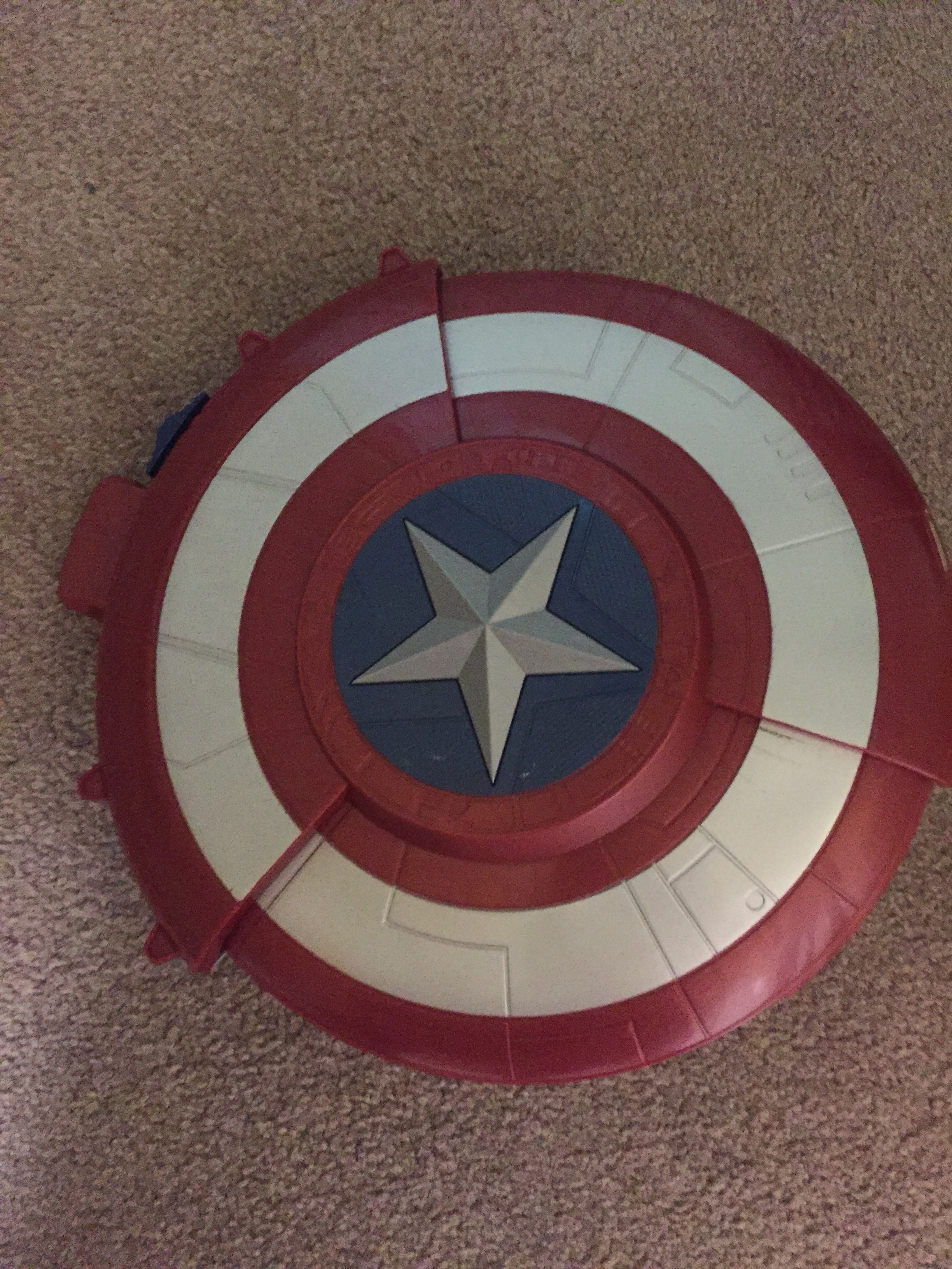 captain america civil war blaster reveal shield