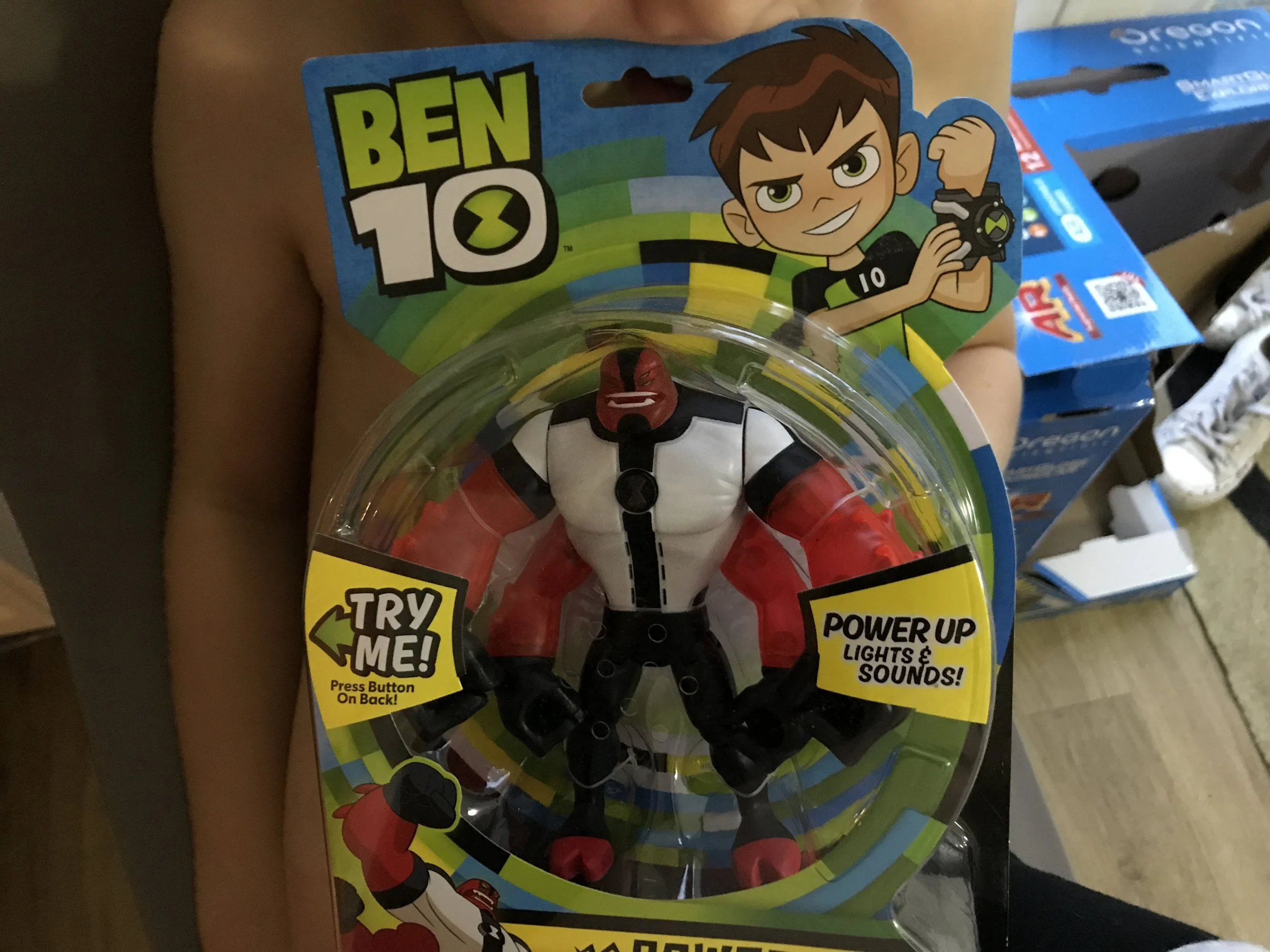 Ben 10 Power Up Figures