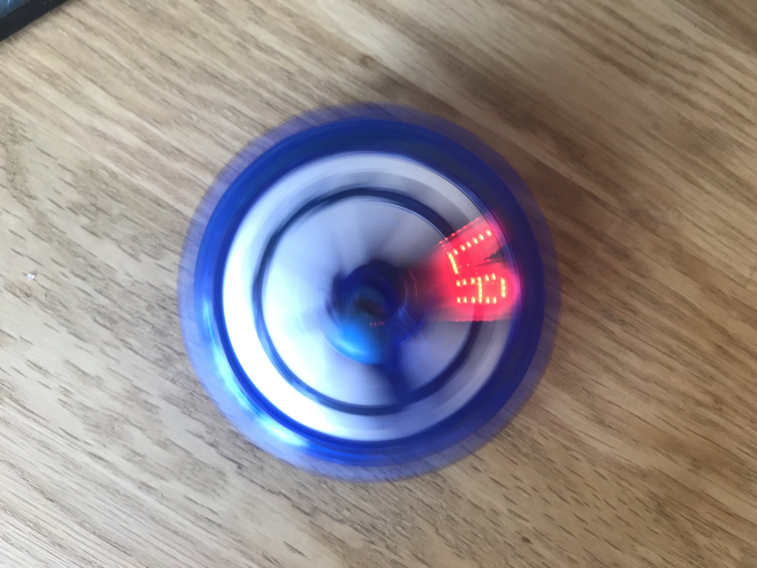 electronic spinning top