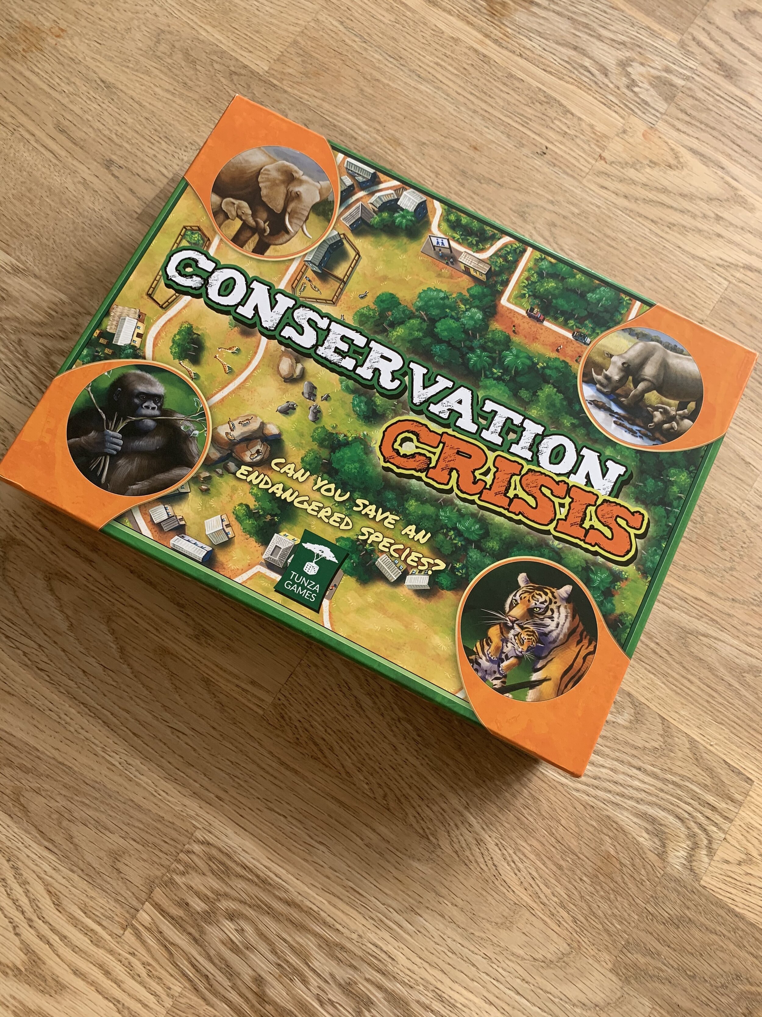 Conservation Crisis Save An Endangered Species!Fun Family Board GameEduca 