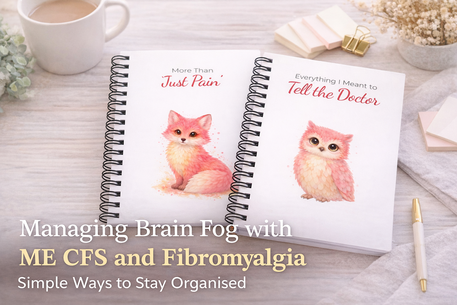 How to Manage Brain Fog with ME CFS and Fibromyalgia: Simple Ways to Stay Organised