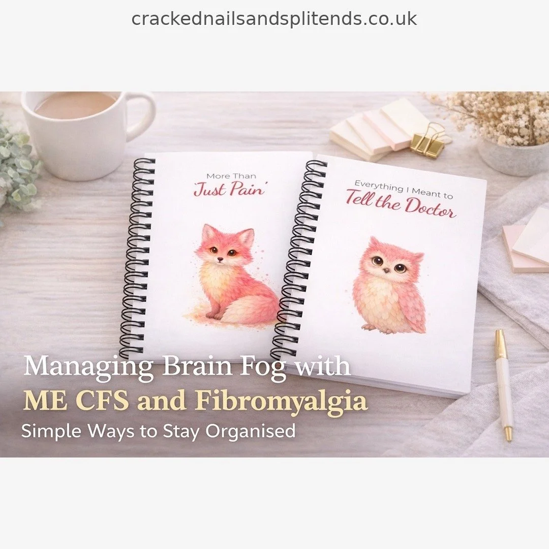 Brain fog is one of the hardest parts of living with ME CFS and fibromyalgia for me.

It is not just forgetting things. It is losing words mid sentence, reading something and not taking it in, and feeling like my thoughts are always just out of reach