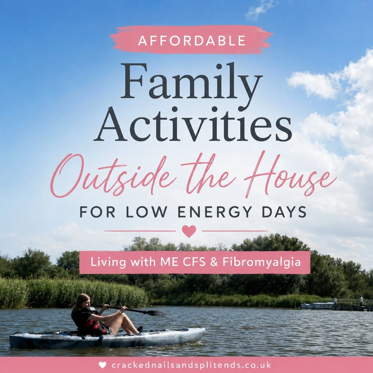 Living with ME CFS and fibromyalgia has completely changed the way I think about family days out.

These days, some of our most meaningful memories come from the gentlest moments. Slow boat trips on the Norfolk Broads, quiet seaside afternoons, acces