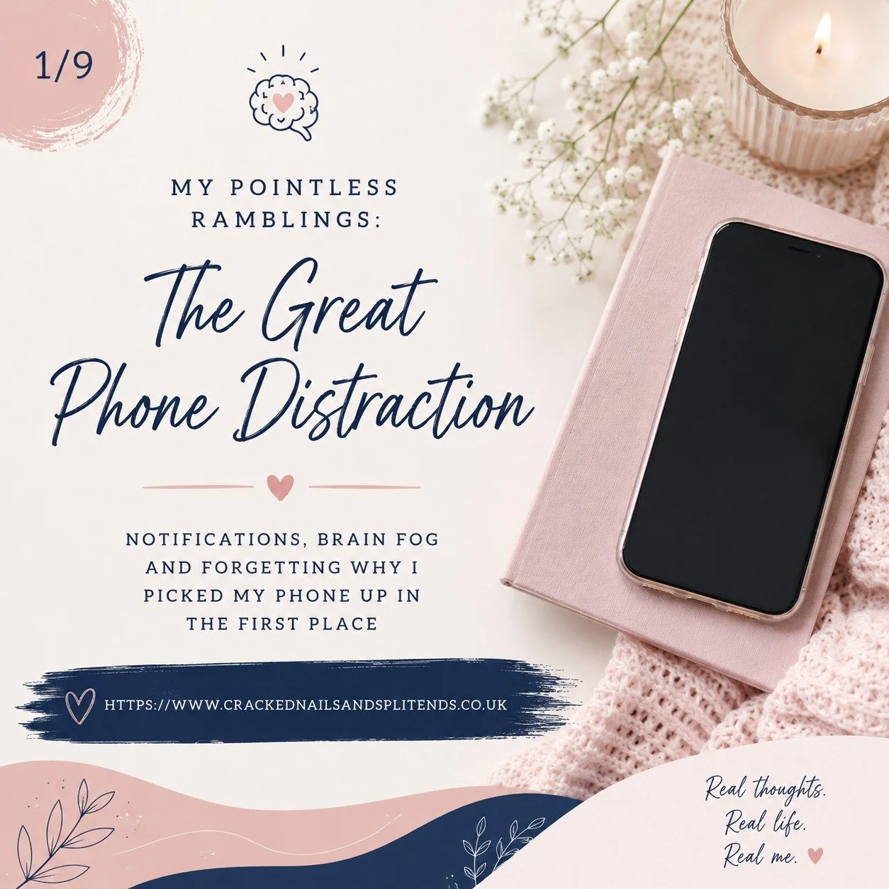 Ever pick your phone up for one simple thing&hellip; then suddenly realise you are ten minutes deep into notifications, scrolling, random videos, and completely forgot what you originally went on your phone for?

Because same.

I wrote a new &ldquo;M