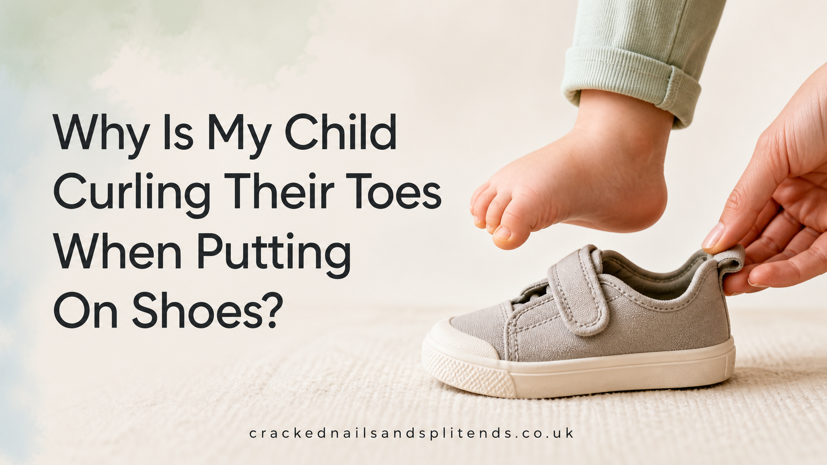 Why Did She Curl Her Feet When Putting Shoes On?