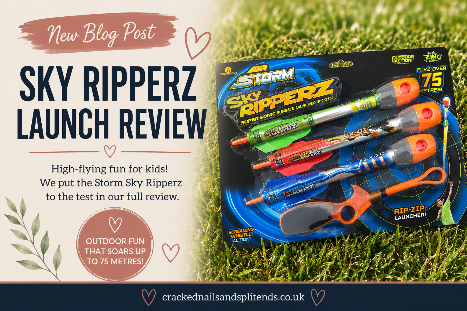 Air Storm Sky Ripperz Review | Fun Outdoor Rocket Toy for Kids
