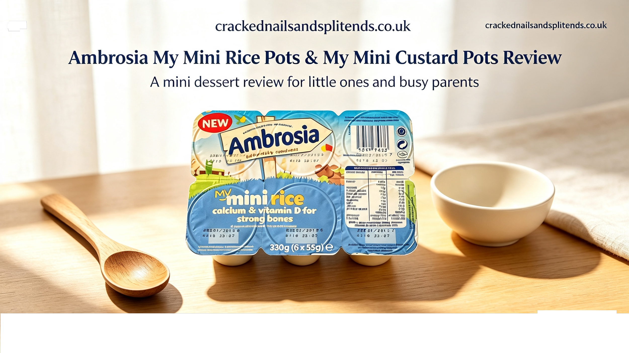 Ambrosia My Mini Rice Pots &amp; My Mini Custard Pots Review