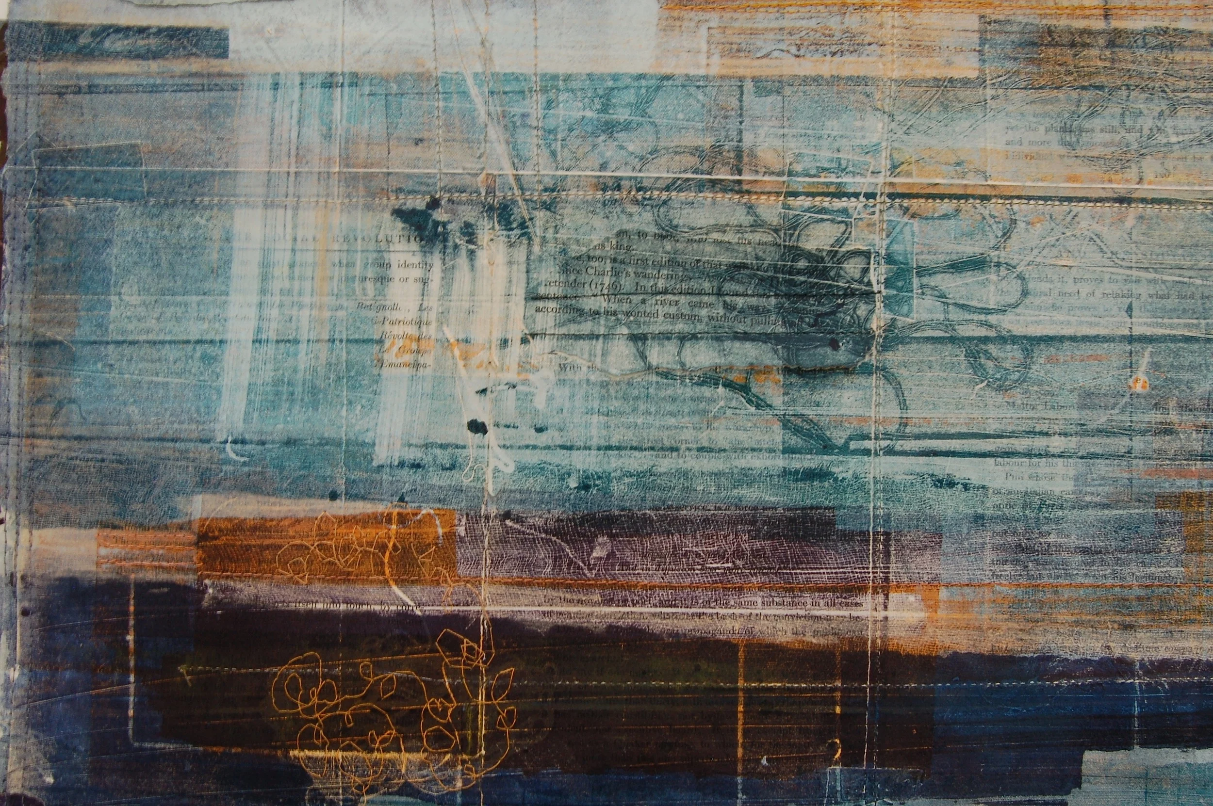 Palimpsest i (detail )