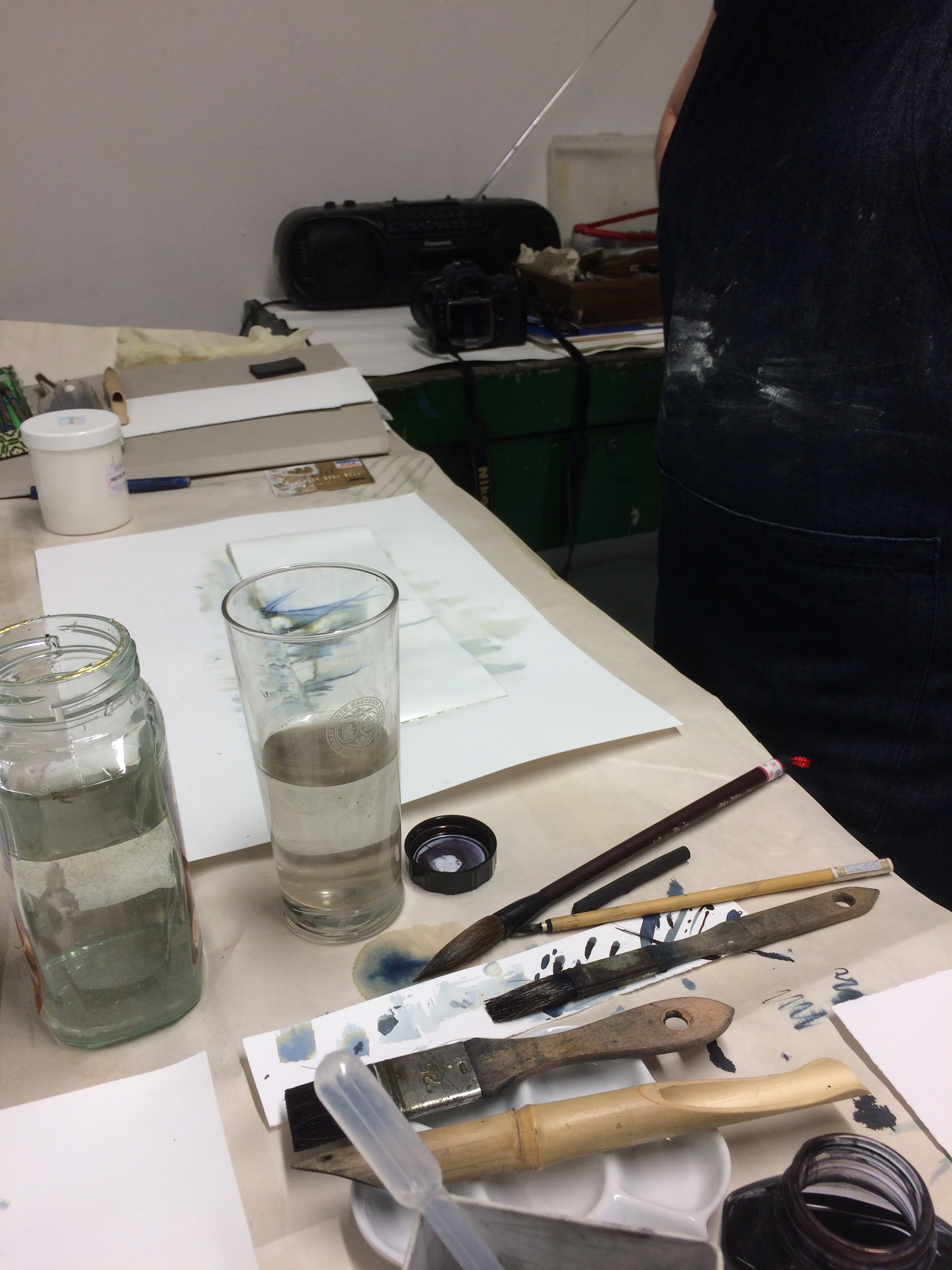 July 2017 Digswell Arts Print room