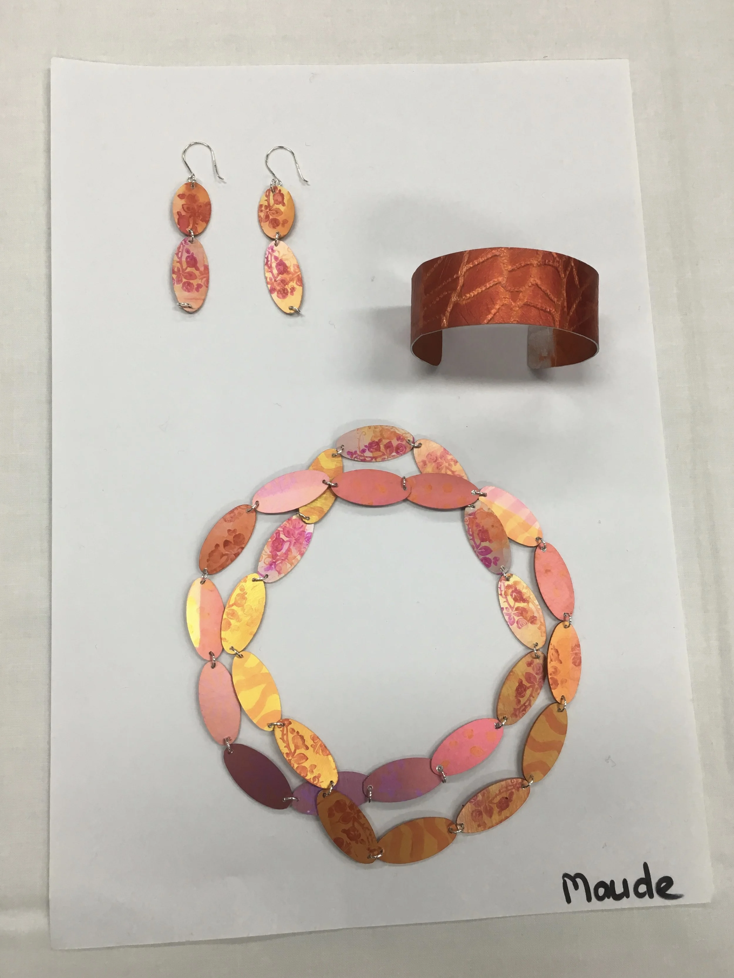 Work made in Meghan O'Rourke's Jewellery Workshop, Ballarat