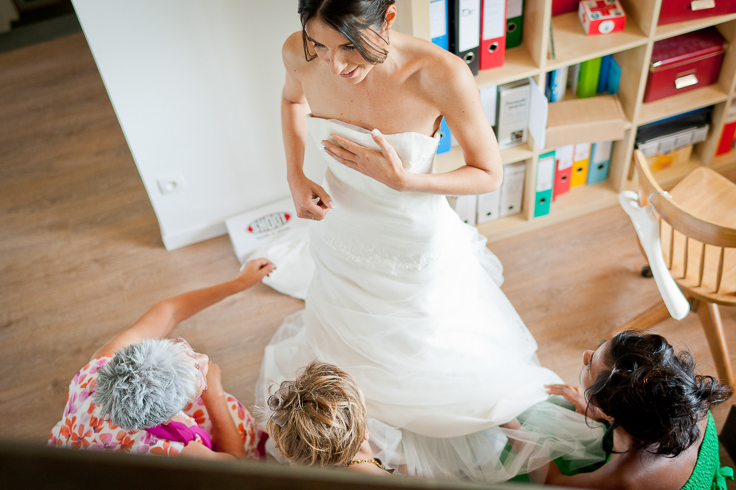 Préparation de la mariée, Photographe Mariage Lausanne