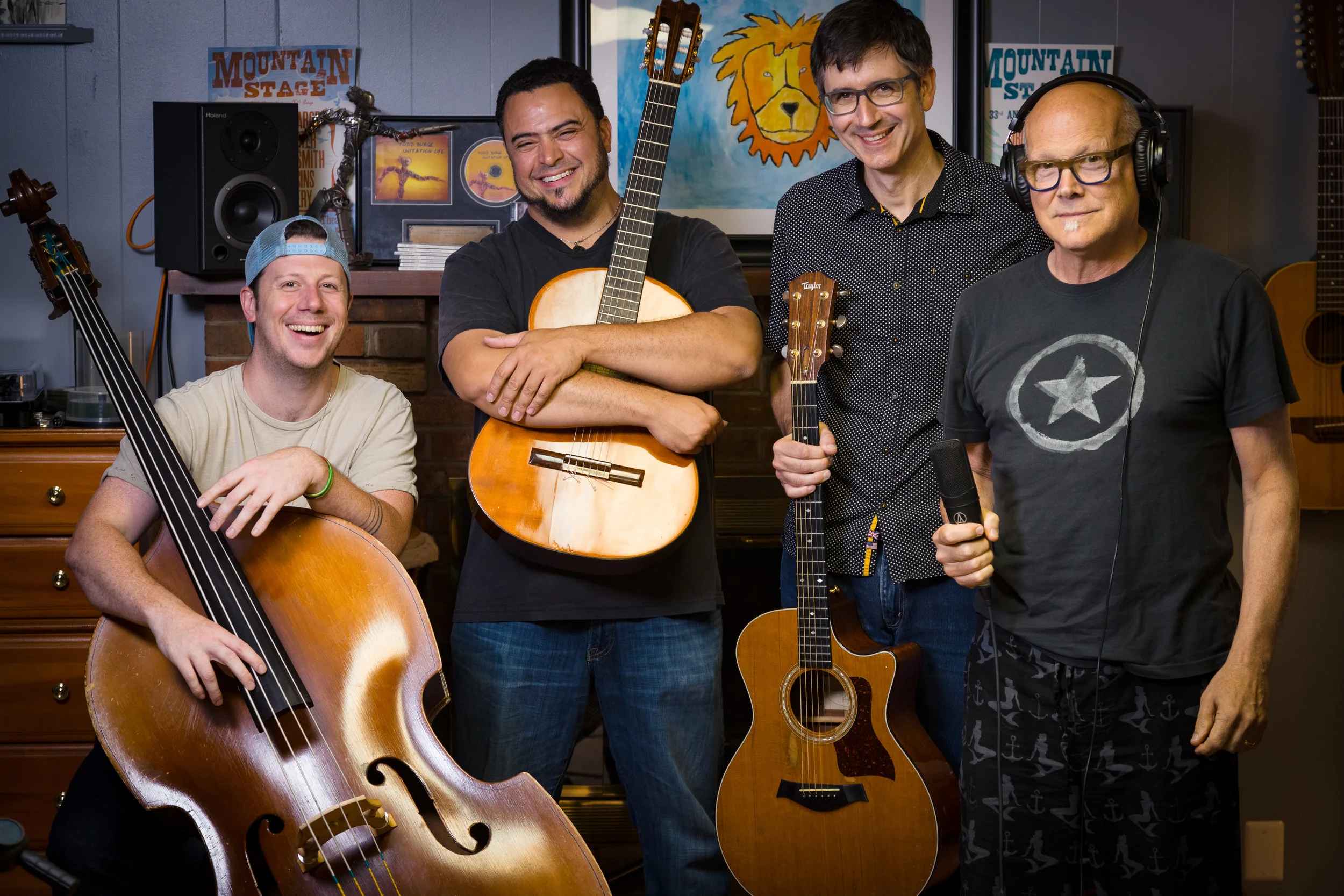 John Inghram, Ryan Kennedy, Todd Burge and Don Dixon photo by Richard Anderson