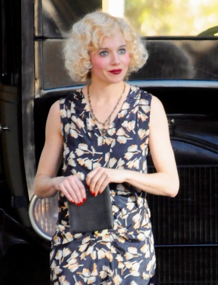 Sienna Miller in 'Live by Night'. Nice lady, talented actress. We made 'Foxcatcher' together in 2012 for Bennett Miller.